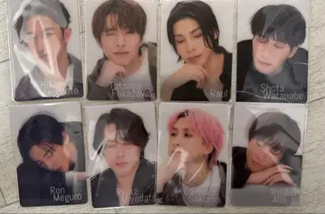 SnowMan 힐끔 보기 카드 8장 세트