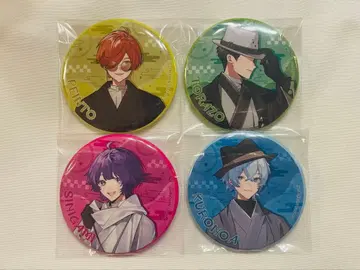 니치죠구미 니덱 교토 타워 4개 세트 캔뱃지 (일본 의류)