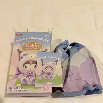 산리오 산리오 캐릭터즈 MINISO FOX ISLAND 쿠로미