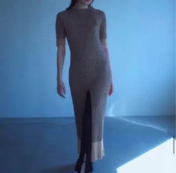 A CCORDION LINEN COTTON 원피스