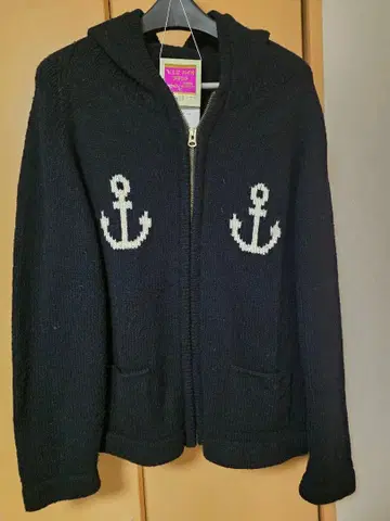 ARTESAN 카우친 자켓 L 사이즈 닻 자수