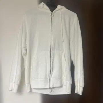 [ 선착순 ] 프릭스스토어 x 이마바리 타월 후드티 화이트 L 사이즈