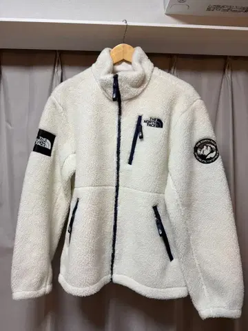 The North Face 리모 플리스 자켓 화이트