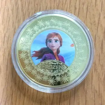 [ 미개봉 ] 안나 디즈니 100주년 기념 코인