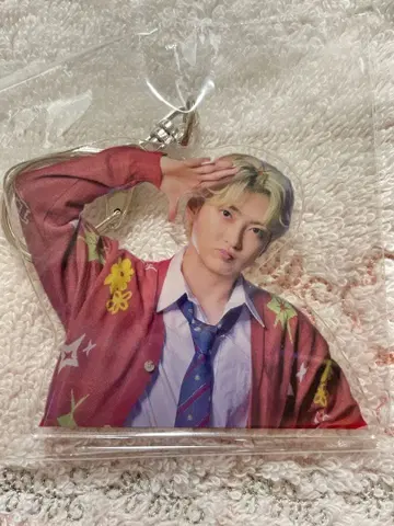 유키 안무 STATION 아크릴 키링 초특급