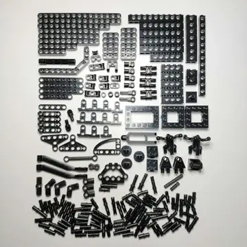 레고 테크닉 블랙 부품 컬렉션