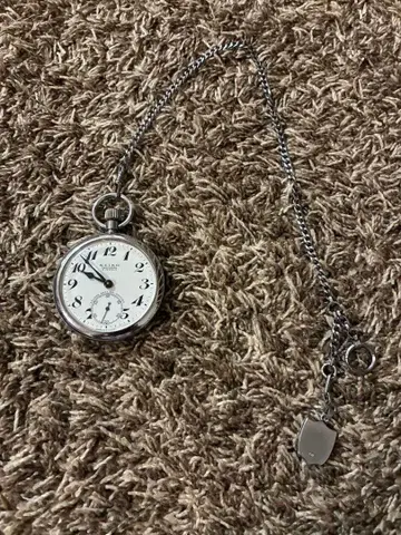 세이코 회중시계 실버