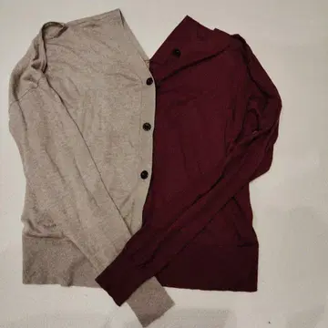 osmosis 바이컬러 2Way 가디건