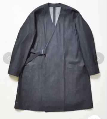 Johnbull 데님 가운 코트