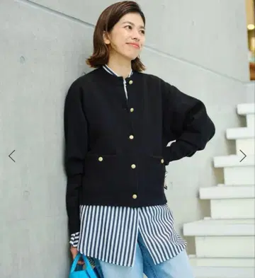 새상품급 IENA 더블 페이스 니트 가디건