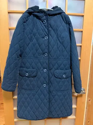 퀼팅 자켓 후드 부착