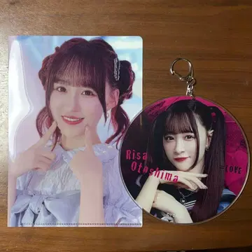 이코럽 오토시마 리사 랜덤 캔뱃지 [빅상] 랜덤 클리어 파일