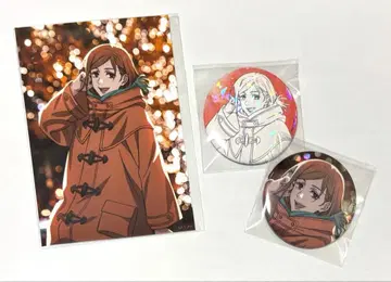 주술회전 쿠기사키 노바라 말큐브 브로마이드 홀로그램 캔뱃지 묶음 판매