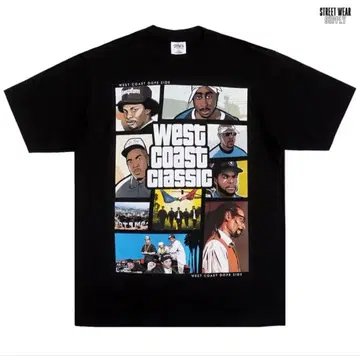 West Coast Classic 티셔츠 블랙