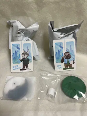 POP MART 주토피아2 파우바트 플래시 피규어