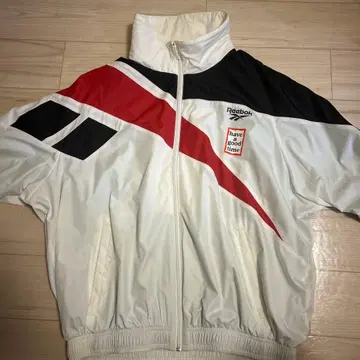 have a good time 나일론 자켓 화이트