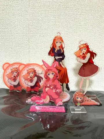 5등분의 신부 나카노 이츠키 아크릴 스탠드 아크릴 코스터