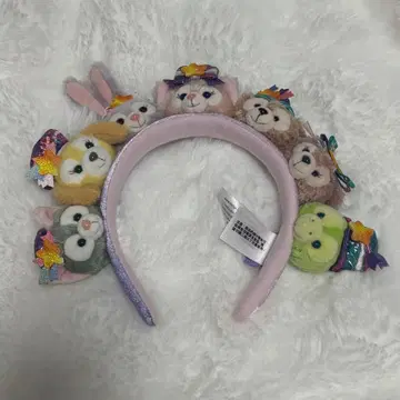 홍콩 디즈니 더피 프렌즈 머리띠