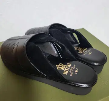 일본제 MIYUKI 조리 겨울 샌들 블랙