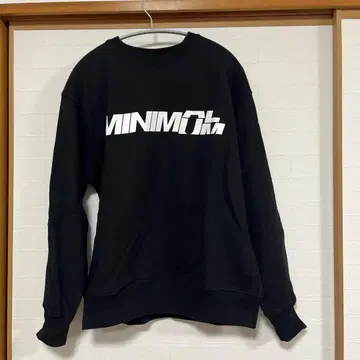 MNMM MINIM[AL/UM] SWEAT / BLACK 사이즈 L