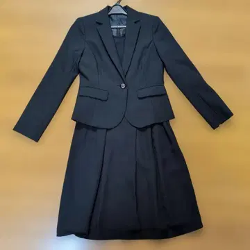 블랙 수트 포멀 드레스