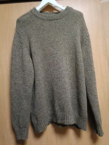 L.L.Bean 100% 램스울 크루넥 스웨터 구제 의류 90s