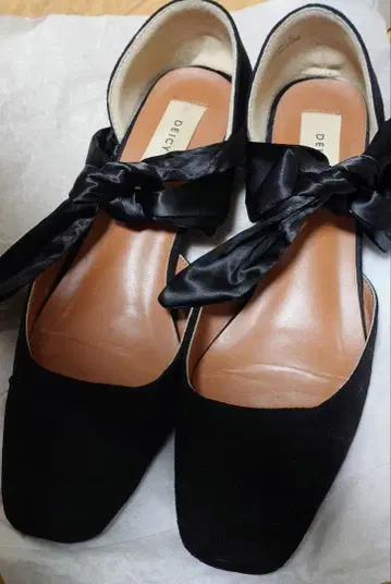 [ DEICY ] 리본 플랫슈즈 / L