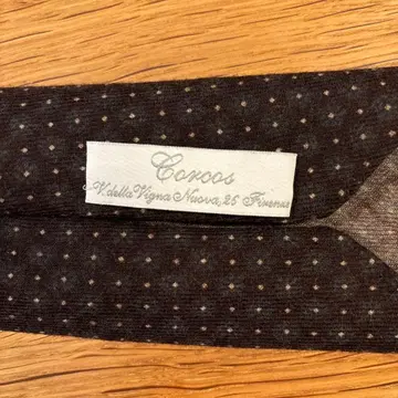 Corcos 도트 무늬 넥타이