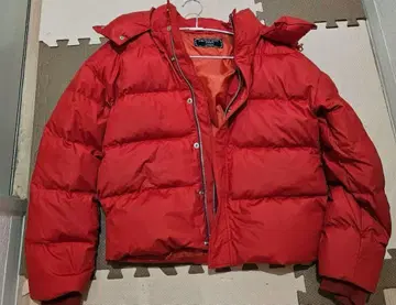 JEANASIS 프렌치 덕 다운 레드 다운 자켓