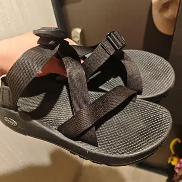 Chaco 블랙 스포츠 샌들 M9