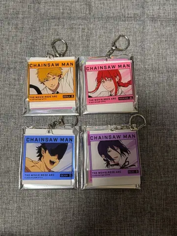 체인소 맨 트레이딩 아크릴 키링