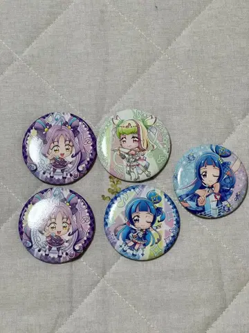 너와 아이돌 프리큐어 키미프리 라이브 캔뱃지