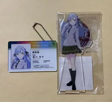 뱅드림! 토요카와 쇼코 아크릴 스탠드 회원증풍 아크릴 키체인