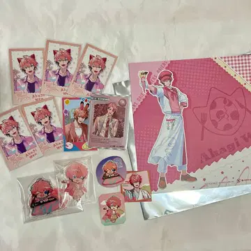 니지산지 아카기 웬 굿즈 폴라로이드 아크릴 스탠드