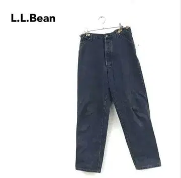 80~90s L.L.Bean 데님 서스펜더