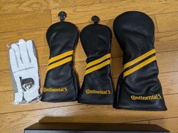 Continental 골프 헤드커버 3개 그로브 세트