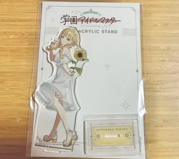 학원 아이돌 마스터 후지타 코토네 아크릴 스탠드 마루이 유라쿠초 미개봉품