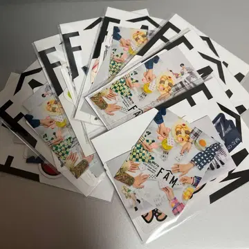 timelesz LIVE TOUR 2025 FAM 스티커 세트 전 종류