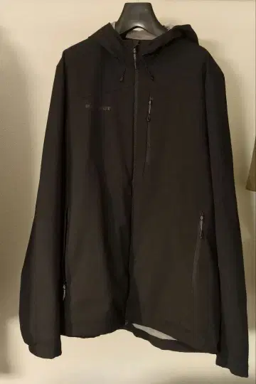 MAMMUT 블랙 마운틴 파카 XL 소프트쉘