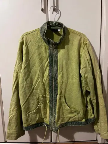 PRODUCT COMPANY XL 옐로우 그린 집업 후드티