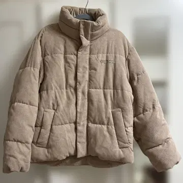 GUESS 코듀로이 다운 자켓