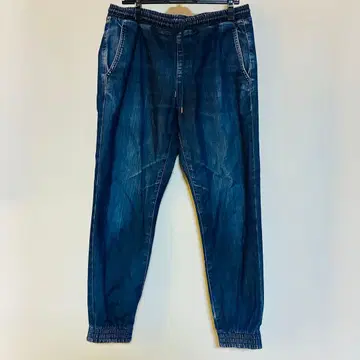 [ L ] THE SHOP TK 릴랙스핏 데님 조거 팬츠