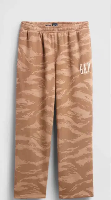 GAP 카모 패턴 이지 팬츠 베이지