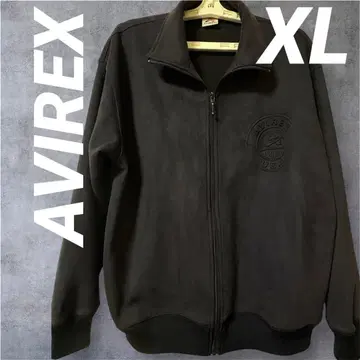 AVIREX 네이비 자켓 XL 스웨이드