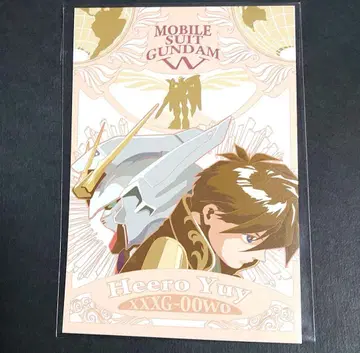 제일복권 신기동전기 건담W 히이로 유이 엽서 포스카