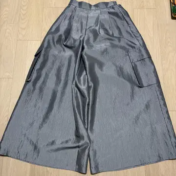 lig. wide cargo pants gray 그레이 와이드