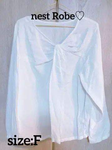 네스트로브 블라우스 화이트 셔츠