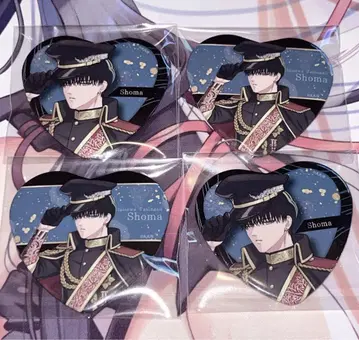 내세에는 남남이 좋겠어 토리아시 쇼마 형 캔뱃지