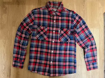 H.R. MARKET 체크 무늬 플란넬 셔츠 할리우드 런치 마켓