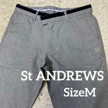 세인트앤드류스 스트레이트 팬츠 슬랙스 골프 남성용 사이즈 M